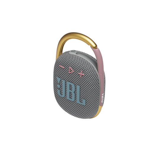 JBL Clip 4 - Grey - Ultra-portable Waterproof Speaker - Detailshot 2