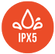 Certificación IPX5 para el agua y el sudor