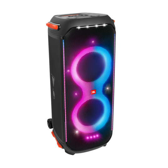 JBL Partybox 710 - Black - Party speaker with 800W RMS powerful sound, built-in lights and splashproof design. - Hero