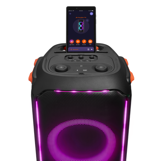 JBL Partybox 710 - Black - Party speaker with 800W RMS powerful sound, built-in lights and splashproof design. - Detailshot 2