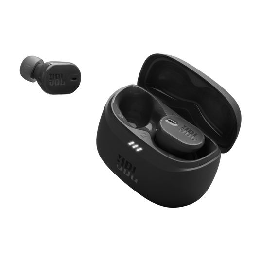 JBL Tune Buds 2 - Black - True Wireless Noise Cancelling Earbuds - Detailshot 2