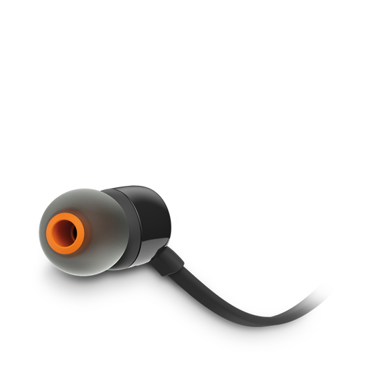 JBL Tune 110 - Black - In-ear headphones - Detailshot 1