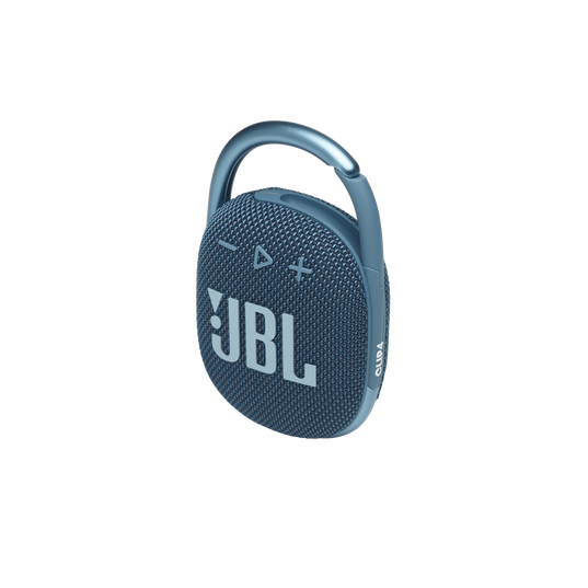 JBL Clip 4 - Blue - Ultra-portable Waterproof Speaker - Detailshot 2