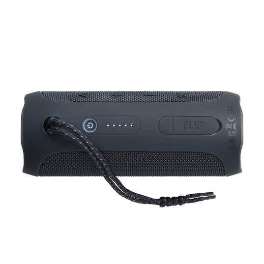 JBL Flip Essential 2 - Gun Metal - Portable Waterproof Speaker - Back