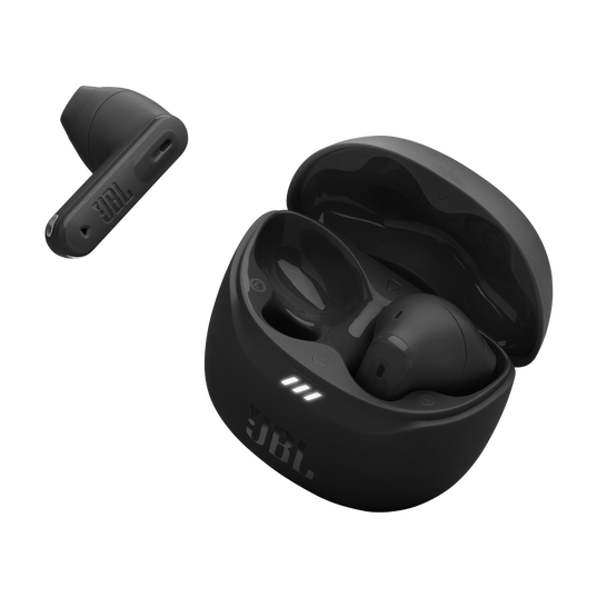 JBL Tune Flex 2 - Black - True Wireless Noise Cancelling Earbuds - Detailshot 2