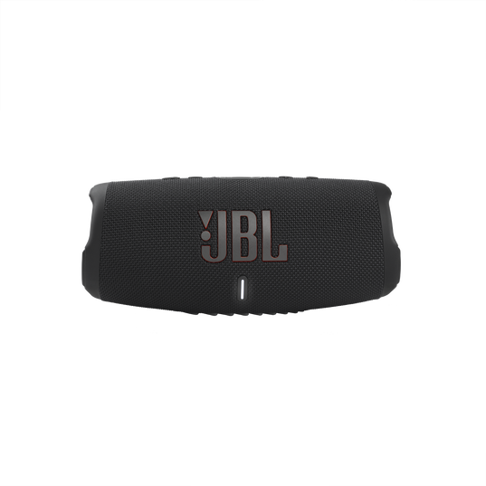 JBL Charge 5 - Black - Portable Waterproof Speaker with Powerbank - Front