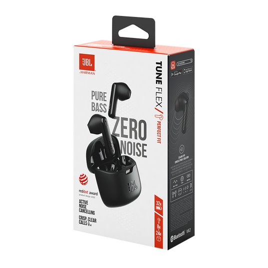 JBL Tune Flex - Black - True wireless Noise Cancelling earbuds - Detailshot 15