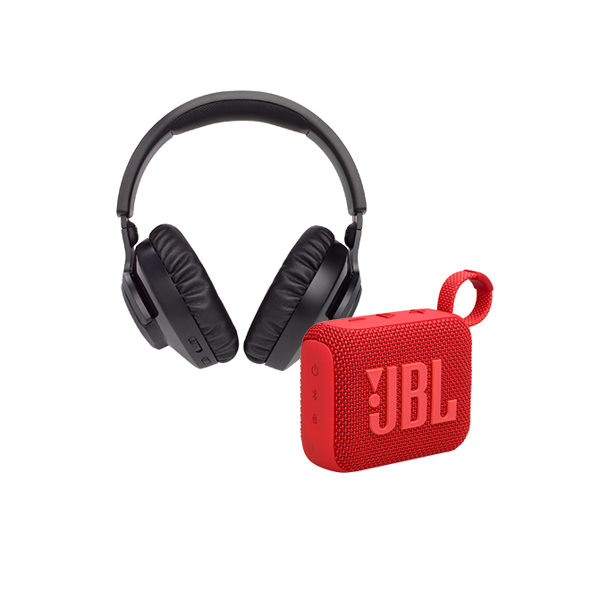 Combo: JBL Quantum 350 + JBL Go 4