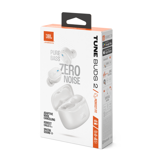 JBL TUNE BUDS 2 ホワイト JBL Tune Buds 2 | Auriculares True Wireless con cancelación de ruido