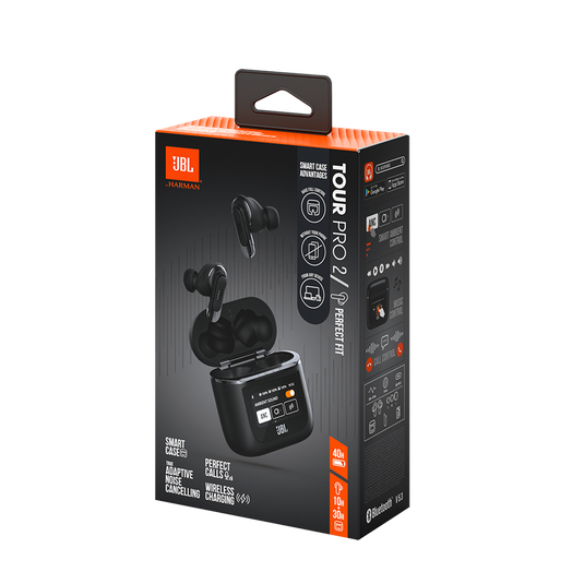 【新品未開封】　JBL Tour Pro 2 ワイヤレスイヤホン ブラック JBL Tour Pro 2 | Auriculares True Wireless con cancelación de ruido