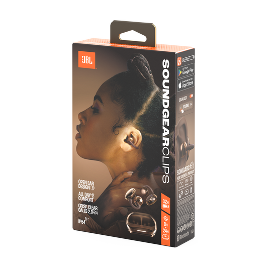 JBL Soundgear Clips | Auriculares de diseño abierto True Wireless