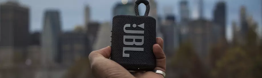 JBL Go 3: el parlante portátil a prueba de polvo y agua